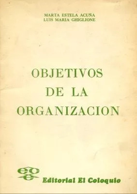 Objetivos De La Organizacion