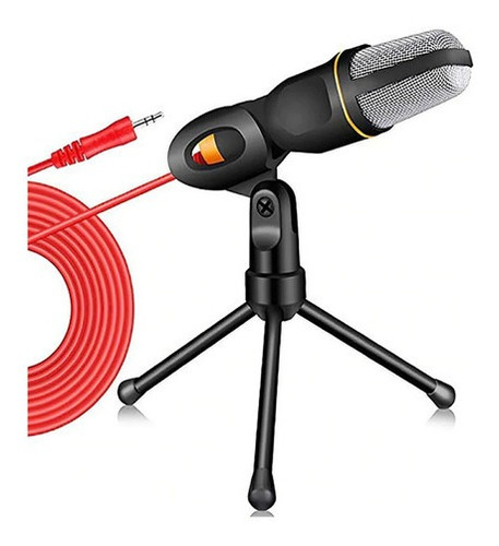 Microfono Condensador Sf666 Para Pc Laptop Plug 3.5mm 1.8mts