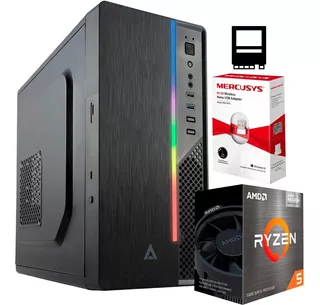 Pc Gamer Cpu Amd Ryzen 5600g Ram 32gb Ddr4 1 Tb Ssd Wi-fi