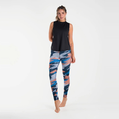 Set Licra Deportiva Leggin / Camiseta Sisa Amplia Talla Uni.