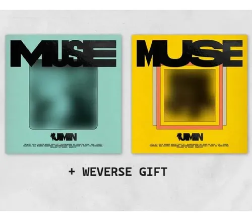 Jimin MUSE 2形態セット CD JPFCホログラムカード Compatible Compatible (bts) Jimin Muse Set 2 Versões Cdcp