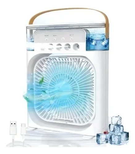 Climatizador FAN portátil umidificador FYF branco