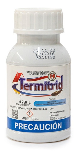 Termitrid Tridente Fipronil Veneno Para Termitas De 250 Ml