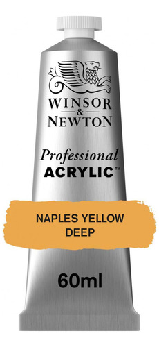 Tinta Acrílica W&n Prof 60ml S2 Naples Yellow Deep