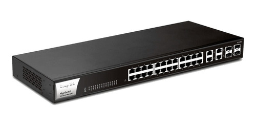 Switch 28 Puertos Draytek Vigor G1282 Gigabit 4 Sfp Admin L2