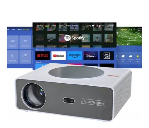 Projetor Touyinger Q11w Fhd 28000 Lms Android12 Wifi Espelha