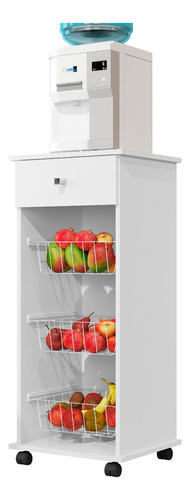 Fruteira Fruteira Suporte P/ Microondas Forno Bebedouro Cor Branco