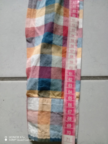 Camisa Multicolor Holllisster Extra Grande Slim (Usado)