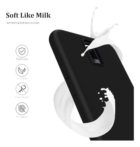 Funda Para Blu View 4 B135dl 2023 Negro Piel Sintetica