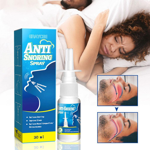 Spray Nasal De 30 Ml Para Aliviar Los Ronquidos, Remedio Con