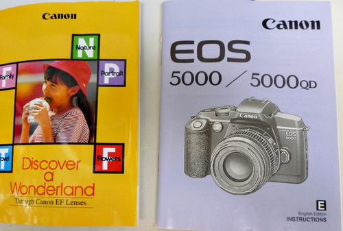 Camera Canon Analógica Igual Uma Nova Em 12 X Sem Juros