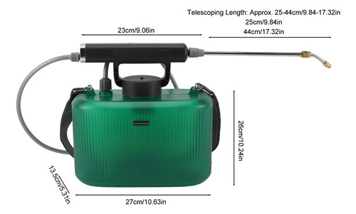 Pulverizador Elétrico Com Capacidade De 5l Plant Flower Port
