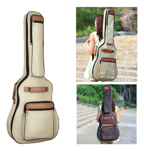 . Funda Oxford Mochila For Bajo Eléctrico De 41 Pulgadas