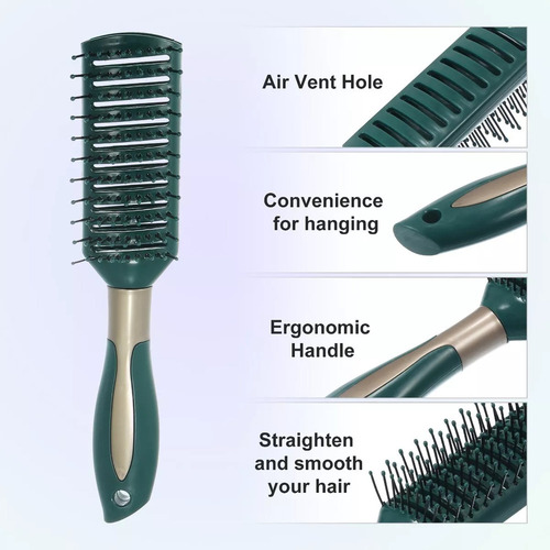 Cepillo Para Cabello Mojado Para Uso Diario De Mujer Hombre
