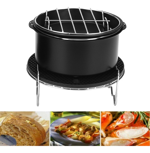 Accesorios De De Aire De 6 Pulgadas Bandeja De Pizza Rejilla