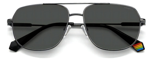 Lentes De Sol Polaroid Unisex 205697kj158m9 Gris