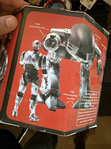 Robocop Vs. Ed-209 (battle Damaged) Hiya Toys Doestoys