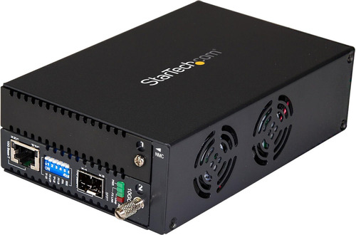Startech 10 Conversor De Medios De Cobre A Fibra Ethernet De