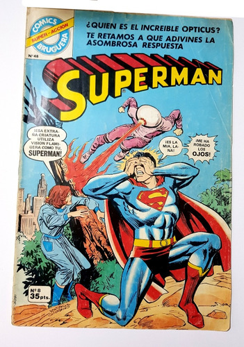 Revista Superman Nro. 48 Año 1979 Bruguera España 28 Páginas