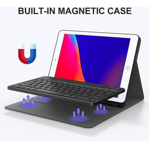Funda Con Teclado Español Para iPad Air 11 6ta M2 2024