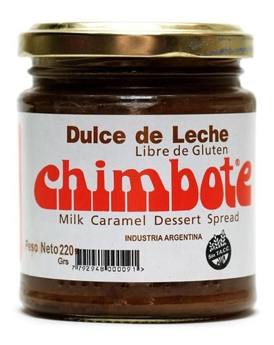 Dulce De Leche Chimbote Sin Tac 220gr