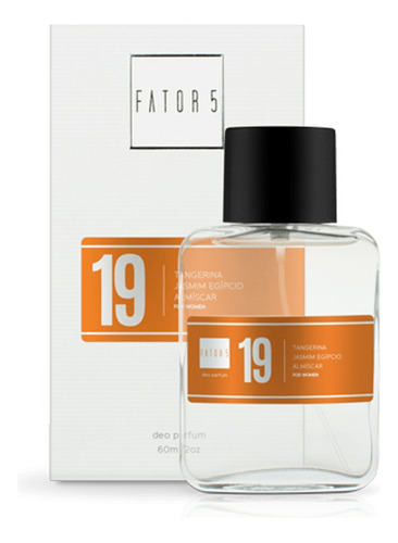 Perfume Fator 5 No 19 Feminino Deo Parfum 60 Ml