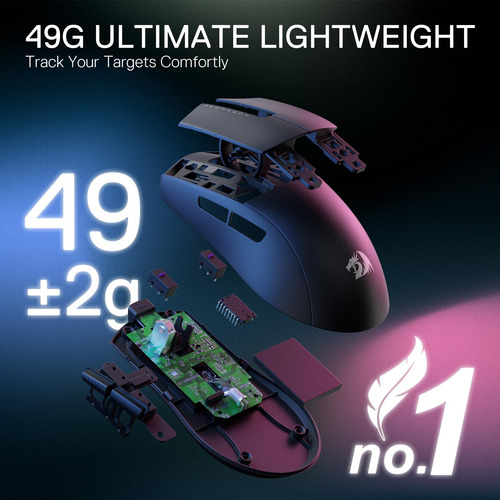 Ratón Inalámbrico Para Juegos Redragon M916 Pro 26k Dpi Ultr