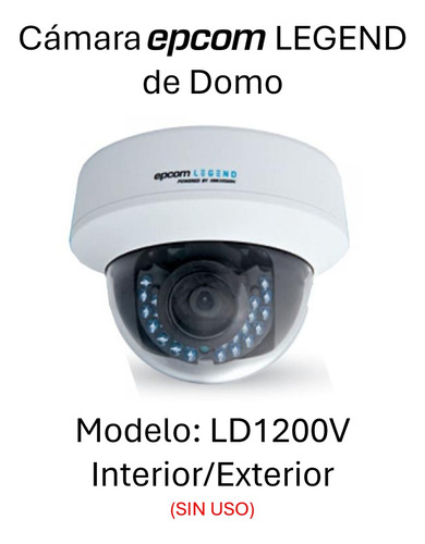 Cámara De Domo Legend Ld1200v Interior / Exterior