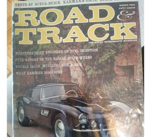 Revista Road & Track - March 1962