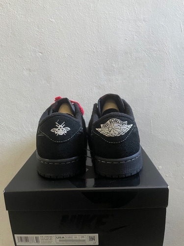 Jordan 1 Low Travis Scott Black Phantom 27 Mx Original (Usado)