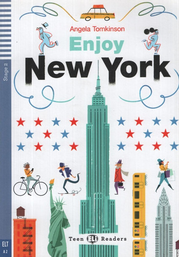 Enjoy New York - Teen Hub Readers Stage 2, De Tomkinson, Angela. Hub Editorial, Tapa Blanda En Inglés Internacional, 2016