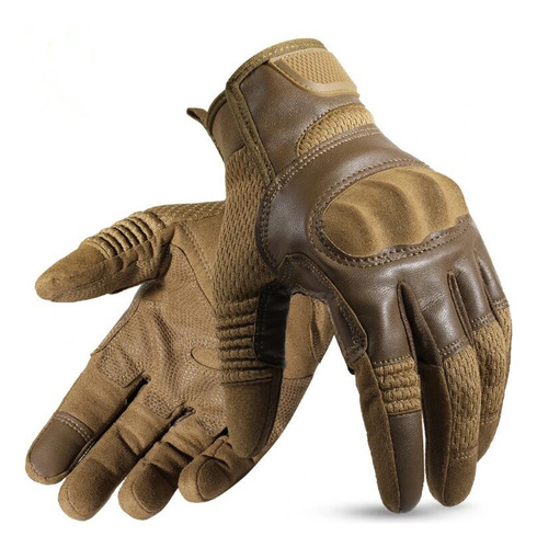 Aehoy Guantes Deportivos De Piel Para Moto Finger Biker