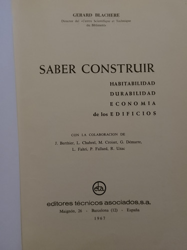 Saber Construir 1967, Máquinas Hidráulicas 1961 Manual Inge
