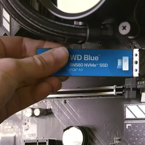 Disco Sólido Ssd M2 Pcie Nvme Wd Sn580 Blue 500gb 3