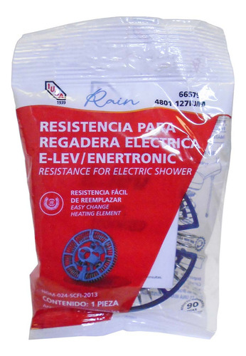P/regadera Electrica E-lev/enertronic 665799iusa Color Negro