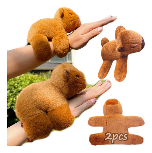 ( Capibara Peluche Lindo Pulseras Bofetada Kawaii Regalos
