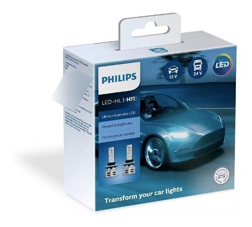 Ampolletas Led Philips Ultinon Essential H11 