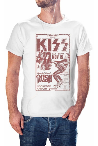 Polera Kiss Live 1975