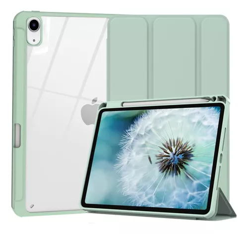 Funda para iPad Air de 5ª generación 2022/iPad Air de 4ª generación 2020 de  10.9 pulgadas con soporte para lápices, encendido y apagado automático