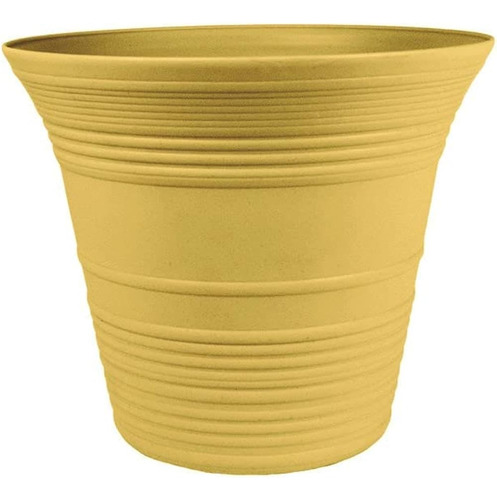 The Hc Companies 12 Pulgadas Sedona Round Self Riego Planter