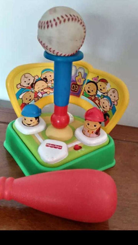 Juego De Beisbol Fisher Price A Pila 29 Cm