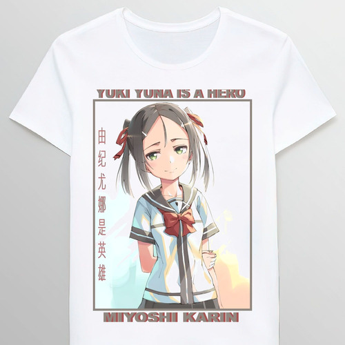 Remera Miyoshi Karin Yuki Yuna Is A Hero 95068244