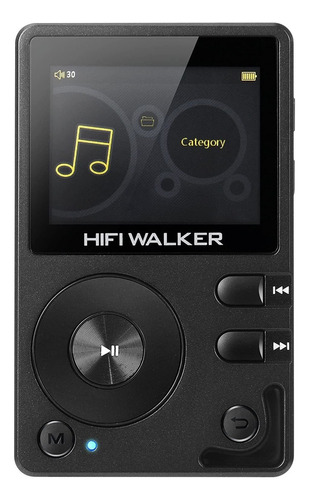 Reproductor Mp3 Hifi Walker H2, Con Memoria Y Auriculares