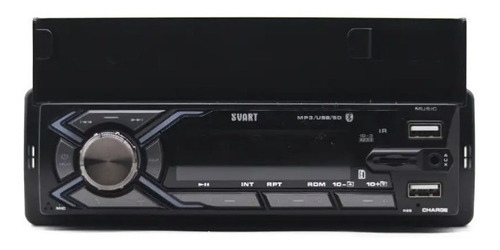 Som Automotivo Svart S500x Pro Com Usb Bluetooth Slot Sd