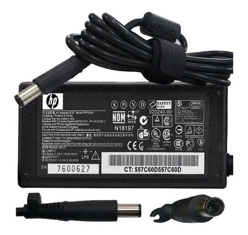 Cargador Hp Original G4 G6 G7 M6 Dm4 Dv4 Dv5 Dv6 Dv7 G60 G61