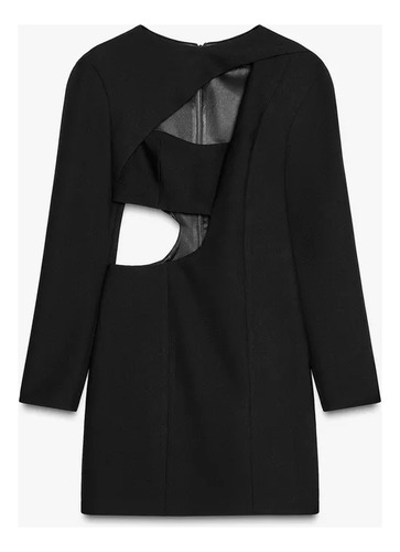 Zara - Vestido Cut Out Mini Dress - Talle Xs Nuevo Importado