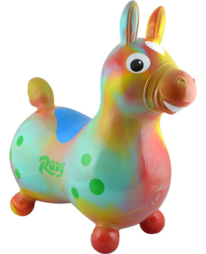 Gimnasia Rody Horse Ride On Inflatable Toy - Arte Swirl