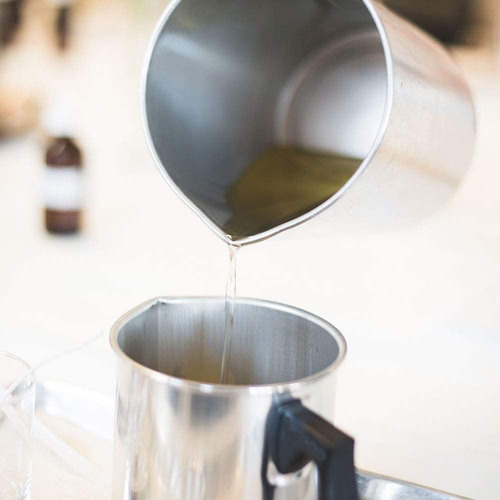 Vaso De Cera Para Derretir Velas, Jarra De Aluminio Para Ver