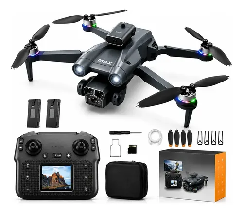 Drone 4k Profissional Y3 Ultra Max M3 Longo Alcance Tela Lcd Preto