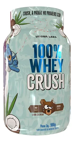 100% Whey Crush Under Labz Whey Protein Gourmet 100% Puro - R$ 169,9